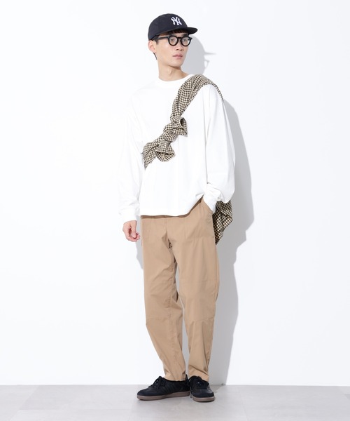 Apo(s)ture(アポスチャー)の「JOHAN-004/多機能タイプライターテーパードパンツ(その他パンツ・メンズ・カーキ/ブラック/チャコール/ベージュ・S/M/L/XL/XS)」の14枚目の写真