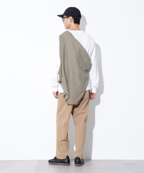 Apo(s)ture(アポスチャー)の「JOHAN-004/多機能タイプライターテーパードパンツ(その他パンツ・メンズ・カーキ/ブラック/チャコール/ベージュ・S/M/L/XL/XS)」の18枚目の写真