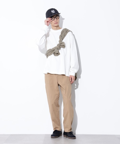 Apo(s)ture(アポスチャー)の「JOHAN-004/多機能タイプライターテーパードパンツ(その他パンツ・メンズ・カーキ/ブラック/チャコール/ベージュ・S/M/L/XL/XS)」の15枚目の写真