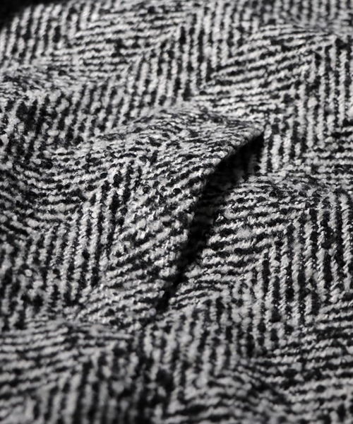antiqua(アンティカ)の「コクーンコート(テーラードジャケット・レディース・ブラック・ONESIZE)」の2枚目の写真