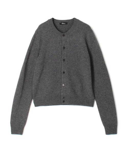 エクストラファインウール クルーネックカーディガン（カーディガン  