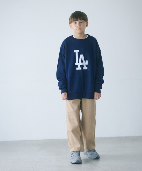 green label relaxing(グリーンレーベルリラクシング)の「TJ ツイル デザインパンツ / キッズ 140cm-160cm(チノパンツ・キッズ・ベージュ/ネイビー/ブラウン・140cm/150cm/160cm)」の4枚目の写真