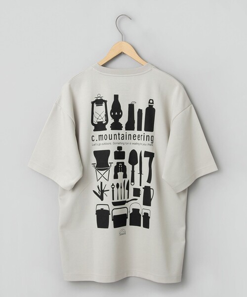coen(コーエン)の「【C.Mt】FUNCTION CAMP TEE(Tシャツ/カットソー・メンズ・ホワイト/ライトグレー/ブラック・M/L/XL)」の3枚目の写真