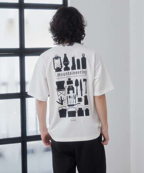 coen(コーエン)の「【C.Mt】FUNCTION CAMP TEE(Tシャツ/カットソー・メンズ・ホワイト/ライトグレー/ブラック・M/L/XL)」の7枚目の写真