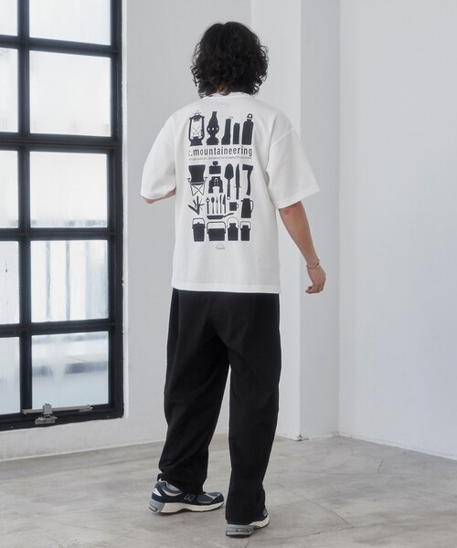 coen(コーエン)の「【C.Mt】FUNCTION CAMP TEE(Tシャツ/カットソー・メンズ・ホワイト/ライトグレー/ブラック・M/L/XL)」の6枚目の写真