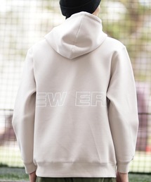 NEW ERA | 【ムラサキスポーツ限定】NEW ERA/ニューエラ プルオーバーパーカー テックスウェット バックプリント 撥水加工 セットアップ対応 14475185/14475186/14475187(パーカー)