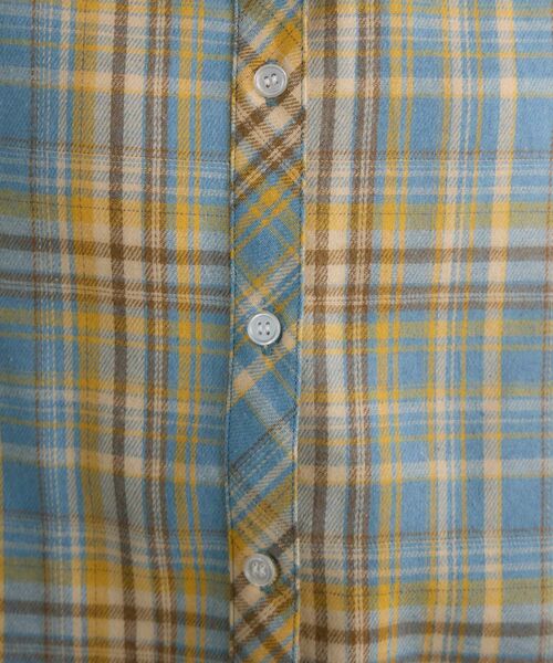 RETRO GIRL（レトロガール）の「【新色追加】アソートチェックシャツ（シャツ/ブラウス・レディース・ブルー系その他2/ナチュラル/ブルー/ブラウン系その他2/レッド/ブラウン・FREE）」の19枚目の写真