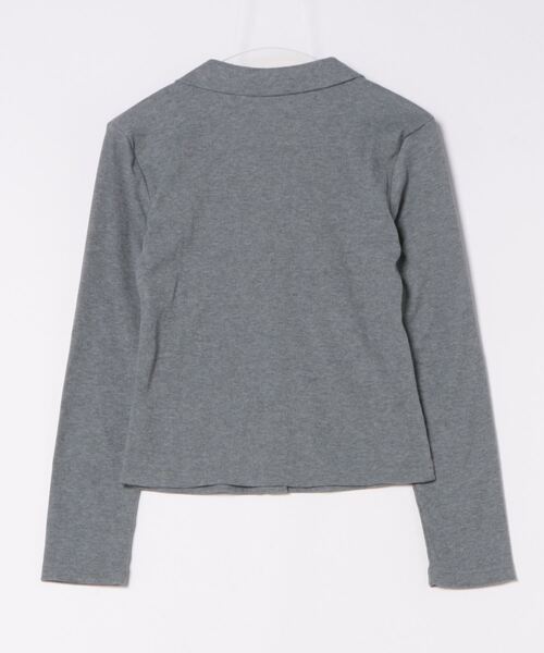 HALEY PESCA(ヘーリーペスカ)の「HALEY PESCA/襟付き 2wayポケット付きカットソー(Tシャツ/カットソー・レディース・ホワイト/グレー・LARGE/MEDIUM/X-LARGE)」の13枚目の写真