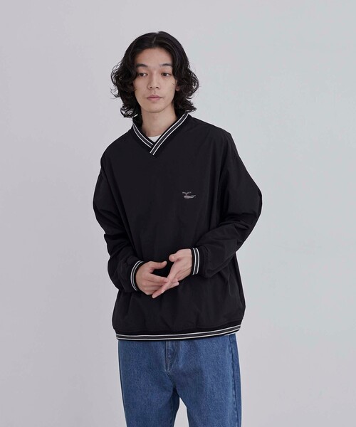 coen（コーエン）の「FreeSpeech（フリースピーチ）別注ナイロンプルオーバー（その他アウター・メンズ・ネイビー/ブラック・M/L/XL）」の3枚目の写真