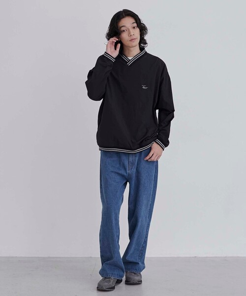 coen（コーエン）の「FreeSpeech（フリースピーチ）別注ナイロンプルオーバー（その他アウター・メンズ・ネイビー/ブラック・M/L/XL）」の6枚目の写真