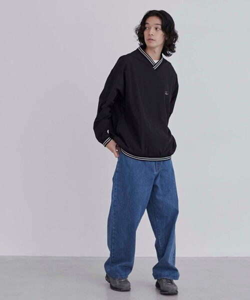 coen（コーエン）の「FreeSpeech（フリースピーチ）別注ナイロンプルオーバー（その他アウター・メンズ・ネイビー/ブラック・M/L/XL）」の8枚目の写真