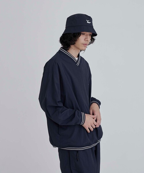 coen（コーエン）の「FreeSpeech（フリースピーチ）別注ナイロンプルオーバー（その他アウター・メンズ・ネイビー/ブラック・M/L/XL）」の12枚目の写真