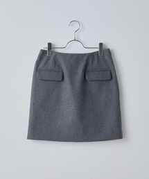 フラップミニスカート