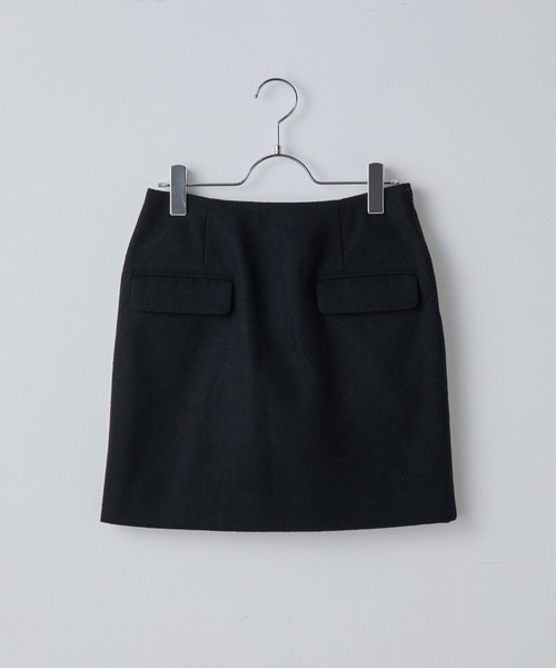 COLONY 2139（コロニートゥーワンスリーナイン）の「フラップミニスカート（スカート・レディース・グレー/ブラック/ベージュ・SMALL/MEDIUM）」の2枚目の写真