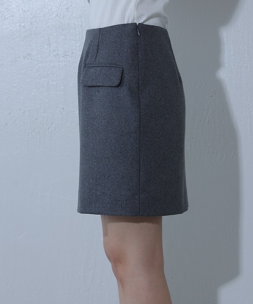 COLONY 2139（コロニートゥーワンスリーナイン）の「フラップミニスカート（スカート・レディース・グレー/ブラック/ベージュ・SMALL/MEDIUM）」の9枚目の写真