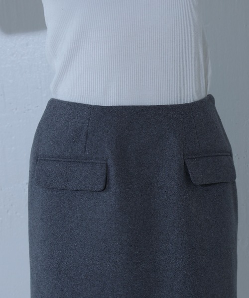 COLONY 2139（コロニートゥーワンスリーナイン）の「フラップミニスカート（スカート・レディース・グレー/ブラック/ベージュ・SMALL/MEDIUM）」の11枚目の写真
