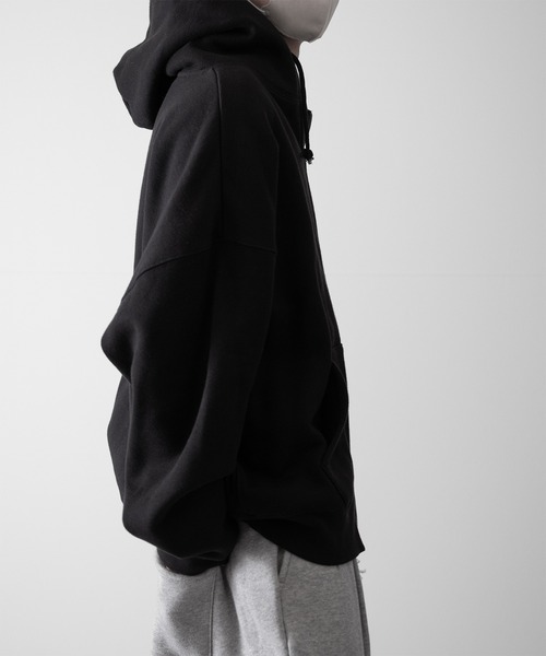 RUUBON】brushed lining full zip parker / 裏起毛フルジップ