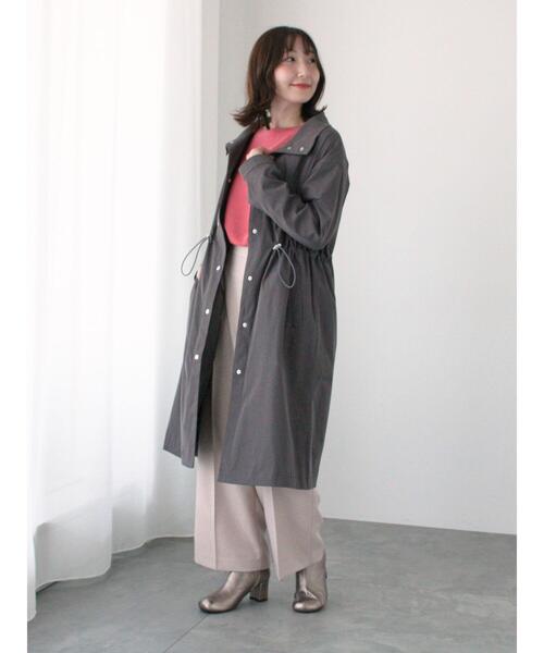 Te chichi TERRASSE（テチチテラス）の「【イージーケア】センタープレスストレートパンツ（その他パンツ・レディース・ベージュ/ネイビー/モカ/ブラック・L/M）」の7枚目の写真