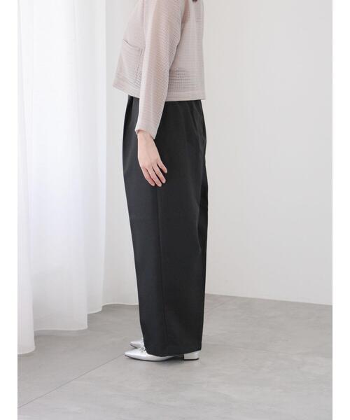 Te chichi TERRASSE（テチチテラス）の「【イージーケア】センタープレスストレートパンツ（その他パンツ・レディース・ベージュ/ネイビー/モカ/ブラック・L/M）」の18枚目の写真