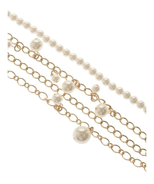 MERCURYDUO（マーキュリーデュオ）の「ネックレスチェーンパールベルト（ベルト・レディース・ゴールド・FREE）」の4枚目の写真