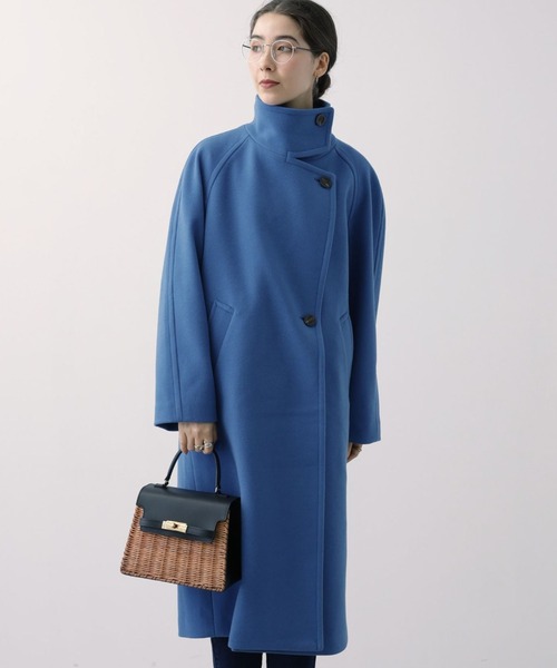 saloon（サルーン）の「SALOON(サルーン)/ウーリーテックスタンドコート（ダウンジャケット/コート・レディース・ブラック/ブルー/グレー系その他・SMALL/MEDIUM）」の18枚目の写真