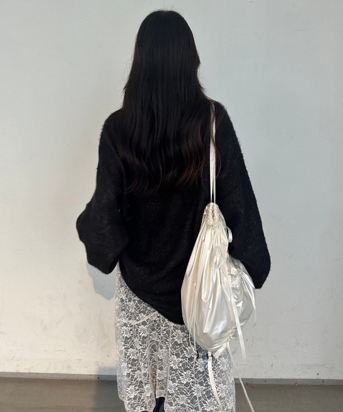 nemne store（ネンネストア）の「【低身長サイズあり】アソートモチーフニット（ニット/セーター・レディース・ブラック/ブラウン/レッド/グリーン/グレー系1/グレー系2/アイボリー系1/アイボリー系2/アイボリー系3/アイボリー系4/ネイビー系1/ネイビー系2・SMALL/MEDIUM）」の21枚目の写真