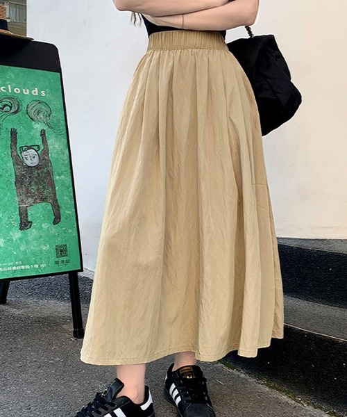 タックフレアスカート（スカート）｜Dewlily（デューリリー）の