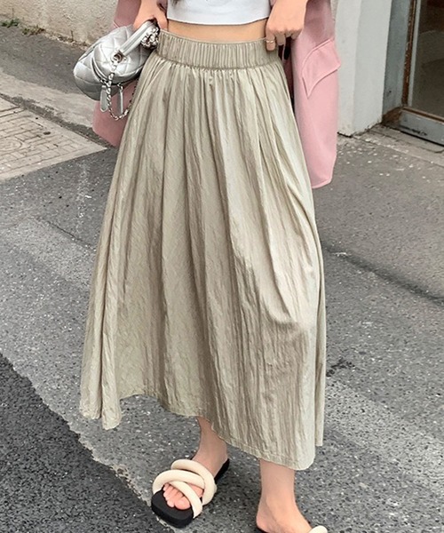 タックフレアスカート（スカート）｜Dewlily（デューリリー）の