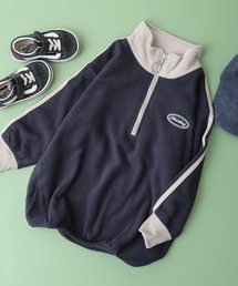 ハーフジップトレーナー スウェット トレーナー」に該当する