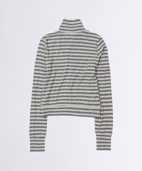 SCULPTOR(スカルプター)の「Light Weight Striped Jersey/ライトウエイトストライプドジャージ(ジャージ・レディース・ブラック/グレー・SMALL/MEDIUM)」の9枚目の写真