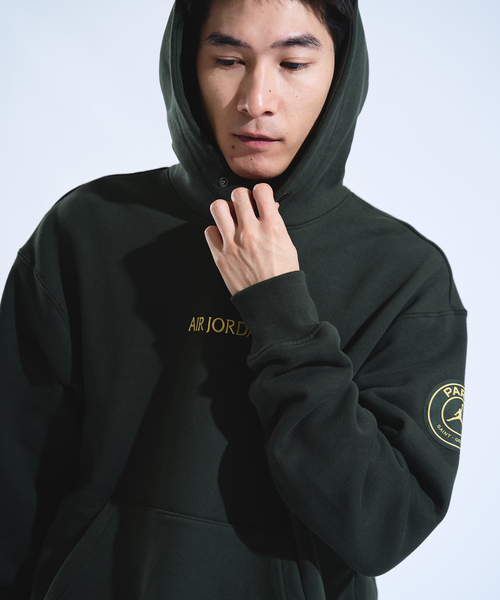 AIR JORDAN（エアジョーダン）の「【NIKE / ナイキ】 M J PSG WM FLC PO FN5324- 355（パーカー・メンズ・グリーン・MEDIUM/LARGE/X-LARGE/XX-LARGE/SMALL）」の2枚目の写真