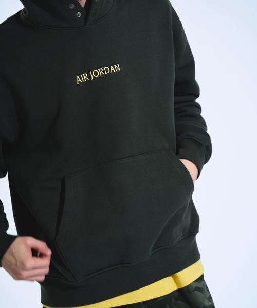 AIR JORDAN（エアジョーダン）の「【NIKE / ナイキ】 M J PSG WM FLC PO FN5324- 355（パーカー・メンズ・グリーン・MEDIUM/LARGE/X-LARGE/XX-LARGE/SMALL）」の4枚目の写真