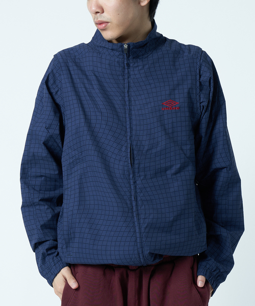 【セール】【UMBRO / アンブロ × PARANOID / パラノイド】SHELL CHECK ACTIVE JACKET（その他アウター）｜UMBRO（アンブロ）