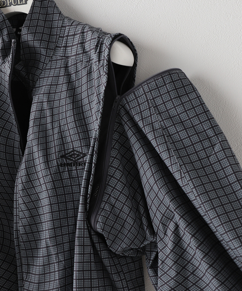 【セール】【UMBRO / アンブロ × PARANOID / パラノイド】SHELL CHECK ACTIVE JACKET（その他アウター）｜UMBRO（アンブロ）
