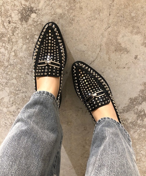 Jeffrey Campbell(ジェフリーキャンベル)の「厚底ローファー(ローファー・レディース・ブラック・36/37/39/38/35)」の14枚目の写真