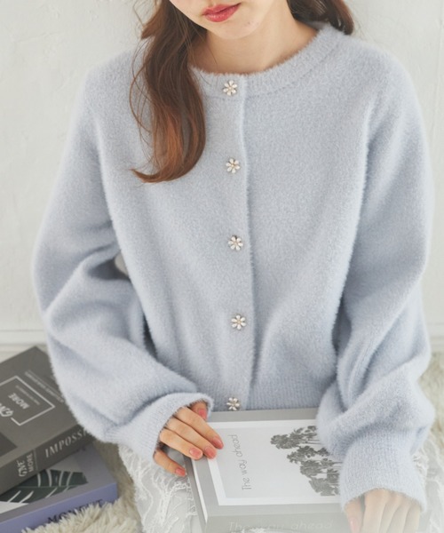 tocco closet（トッコ クローゼット）の「フラワービジュー釦