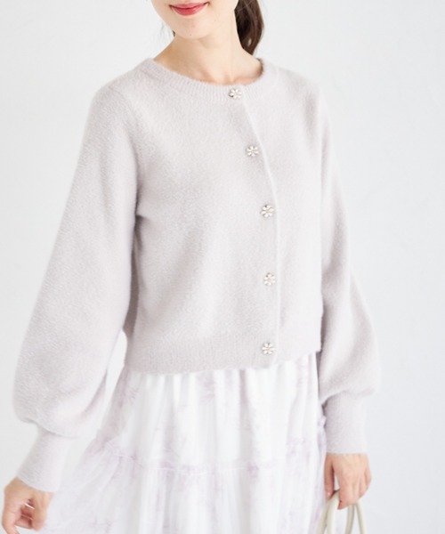 tocco closet（トッコ クローゼット）の「フラワービジュー釦