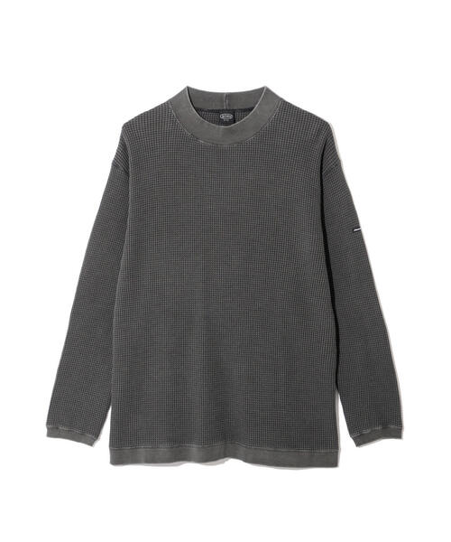 MANASTASH(マナスタッシュ)の「MANASTASH/マナスタッシュ/HEAVY SNUG THERMAL MOCK NECK(Tシャツ/カットソー・メンズ・オリーブ系/ホワイト/ブラック/ネイビー・M/XL/L/S)」の8枚目の写真