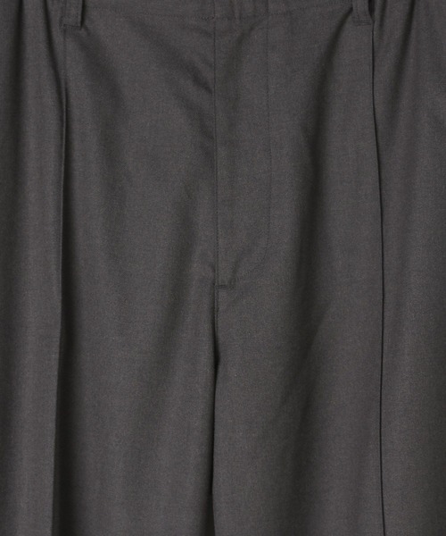 NUMERALS（ヌメラルズ）の「【NUMERALS】ウォームワイドスラックス（スラックス・メンズ・ブラック/チャコール・MEDIUM/LARGE）」の10枚目の写真