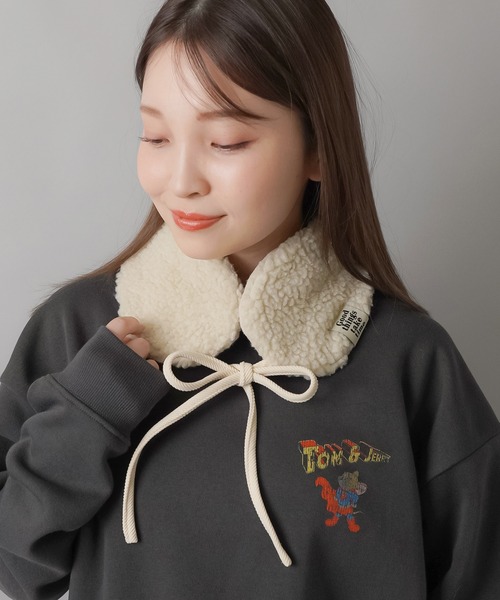 ぷー★新品★ｓｍ★ ニット⋆縄編み⋆2way* イヤーマフ⋆つけ襟 楽天市場】ShopNikoNiko 春新作 フェイクファー カラフルニット