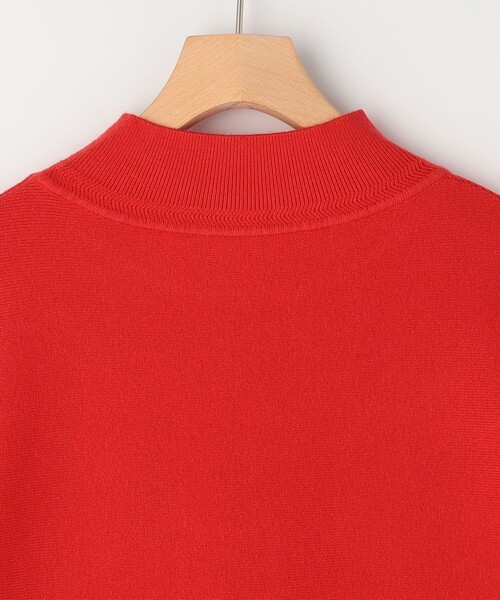 MICO COULIER（ミコクリエ）の「ウォッシャブルバナナスリーブハイネックプルオーバー（ニット/セーター・レディース・レッド/キナリ/ライトグリーン・38）」の17枚目の写真