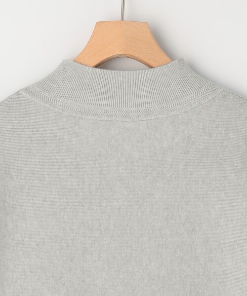 MICO COULIER（ミコクリエ）の「ウォッシャブルバナナスリーブハイネックプルオーバー（ニット/セーター・レディース・レッド/キナリ/ライトグリーン・38）」の7枚目の写真