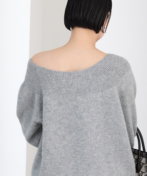 IENA maison アルパカウールハンドプルオーバー 新品 セール】maison アルパカウールハンドプルオーバー◇（ニット/セーター