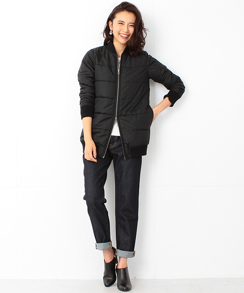 BEAMS LIGHTS Women's(ビームスライツ ウィメンズ)の「BEAMS LIGHTS / 4WAYモッズコート(その他アウター・レディース・ブラック/オリーブ・36/38/40)」の5枚目の写真