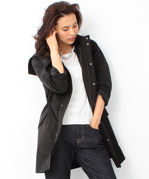 BEAMS LIGHTS Women's(ビームスライツ ウィメンズ)の「BEAMS LIGHTS / 4WAYモッズコート(その他アウター・レディース・ブラック/オリーブ・36/38/40)」の22枚目の写真