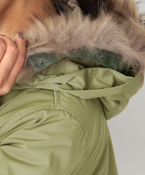 BEAMS LIGHTS Women's(ビームスライツ ウィメンズ)の「BEAMS LIGHTS / 4WAYモッズコート(その他アウター・レディース・ブラック/オリーブ・36/38/40)」の14枚目の写真