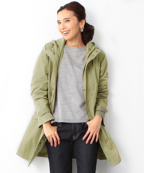 BEAMS LIGHTS Women's(ビームスライツ ウィメンズ)の「BEAMS LIGHTS / 4WAYモッズコート(その他アウター・レディース・ブラック/オリーブ・36/38/40)」の10枚目の写真