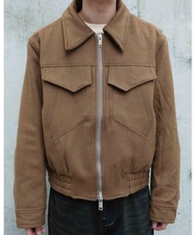 メルトンウエスタンブルゾン