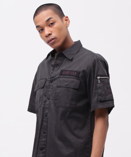 《50th Anniversary》PIGMENT FATIGUE SHIRT / ピグメント ファティーグ シャツ / AVIREX / アヴィレックス