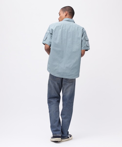 AVIREX(アヴィレックス)の「《50th Anniversary》PIGMENT FATIGUE SHIRT / ピグメント ファティーグ シャツ / AVIREX / アヴィレックス(シャツ/ブラウス・メンズ・サックスブルー/ブラック/セージグリーン・XX-LARGE/X-LARGE/LARGE/MEDIUM)」の17枚目の写真